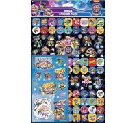 PAW Patrol the Mighty Movie Mega Sticker Pack | Three Types of Stickers (Around 150 Total) | Reusable on Non-Porous Surfaces