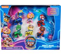 Paw Patrol: The Mighty Movie Toy Figures Gift Pack with 6 Collectible Action Fi