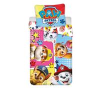 Paw Patrol Toddler Size Duvet Cover Set 100 x 135 cm 100% COTTON