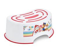 Paw Patrol Toilet Training Range, Portable, Easy Cleaning Anti Stick Lightweight Toddler, White/Red (Paw Patrol Step Stool)