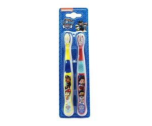Paw Patrol Toothbrushes 3+ Years Yellow/Red Nickelodeon - 2 Pack