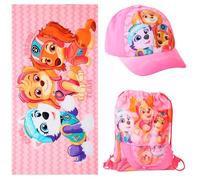 Paw Patrol towel + bag + cap set