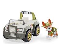 Paw Patrol, Tracker’s Jungle Cruiser Vehicle with Collectible Figure, for Kids Aged 3 and Up