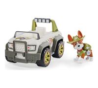 Paw Patrol, Tracker's Jungle Cruiser Vehicle with Collectible Figure, for Kids Aged 3 and Up
