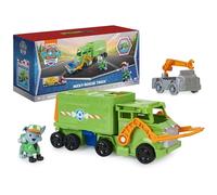 Paw Patrol - Transformable Rocky Car - Big Truck Transformable Car with 1 Rocky Figure and 1 Mini Rescue Car - 6065318 - Toys Children 3 Years +