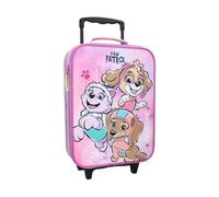 PAW PATROL Trolley for Girls from 2 Years, 47 x 31 x 13 cm, Handle 76 cm, Inner Dimensions 40 x 30 x 10 cm, 12 Litres, pink, M, Soft luggage
