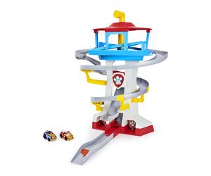 Paw Patrol, True Metal Adventure Bay Rescue Way Playset with 2 Exclusive Vehicles, 1:55 Scale