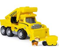PAW PATROL Ultimate Rescue Construction Truck with Lights, Sound and Mini Vehicle, for Ages 3 and Up Yellow 6046466