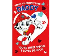 Paw Patrol Valentines Day Card To A Special Daddy