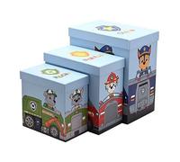 Paw Patrol Vehicle Storage Box Set of 3