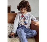 Paw Patrol® velvet pyjamas for boys marl grey