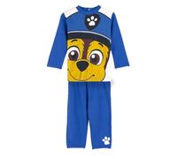 Paw Patrol Winter Pyjamas - Multicolour - Size 24 Months - Long Pyjamas Made of 180 GSM Interlock Cotton - Chase Printed Design - Original Product Designed in Spain
