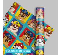 Danilo Promotions LTD Paw Patrol 2 Sheet Birthday Wrapping Paper