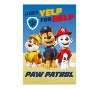 Paw Patrol Yelp For Help Fleece Blanket - Blue/Multicoloured - Blue/Multicoloured - 150cm x 100cm