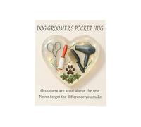 Paw Pocket, Souvenir Decorations for Animal Groomer with Card | Encouraging Collectible for Friends Family Women Adults Boys Girls, Stylec, Se référer au descriptif, Refer to description