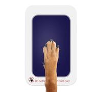 Paw Print - 8x12.8cm Ink Press | PVC Paw Print Kit, Imprint Pad, Mes Free Memory Sheet, Footprint Maker, Clear AnimalPrint Crafting Tool for Friendship Albums Milestone Celebration Moment