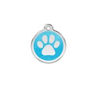 Paw Print Aqua - Large