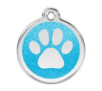 Paw Print Aqua - Large