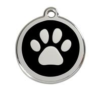 Paw Print Black - Large