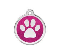 Paw Print Hot Pink - Large