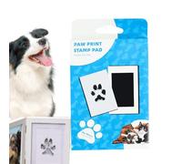 Paw Print Ink Pads - Kids Handprint Kit, Footprint Stamp Pad, DIY Memory Craft, Impression Set with Clean Touch Surfaces | Gentle Printing Solution for Hands Feet, Pet Use, Mes Free Application
