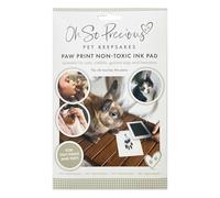 Paw Print Non-Toxic Ink Pad Kit for Small Mammals | Mess-Free Pet Paw Print Keepsake for Cats, Rabbits, Guinea Pigs & Small Pets
