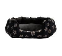 Paw Print Oval Pet Bed - Medium