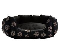 Paw Print Oval Pet Bed - Small