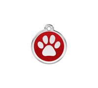 Paw Print Red - Large