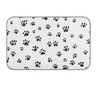 Paw Print Safari Summer cooling bed for dogs Self Cooling 38" x 23" cooling mat outdoor for hamster cozy sleeping portablapete enfriador para perros M