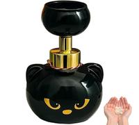 Paw Print Soap Dispenser, Cute Cat Foam Soap Dispenser, Automatic Spooky Cat Paw Print Soaps Dispensers with Black Cats Paws Printing Press, Pawprint Magic - Halloween Edition(1PC)