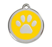 Paw Print Yellow - Large