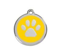 Paw Print Yellow - Medium