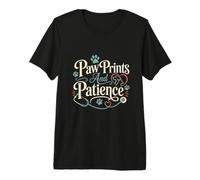 Paw Prints and Patience Vet Tech Premium T-Shirt