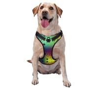 Paw Prints Pattern Pet Traction Vest Vest Harness Dog Harness Medium Sized Dog Pet Supplies Outdoor Travel Dog Walking