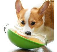 PAW QUEST Avocado Non-Spill Treat Dispensing Wobble Toys for Dogs