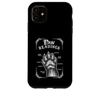 Paw Readings Funny Cat Palmistry Vintage Esoteric Case for iPhone 11