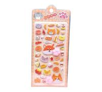 Paw Resin Sticker - Waterproof Decal Bubble Foam Label, Capybara Occean Park Animal Journaling Supply | Handcrafted Scrapbooking Embellishment Stationery Component for Teen Phone Cases