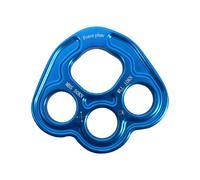 Paw Rigging Plate Multipurpose Lightweight Climbing Equipment Blue