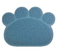 Paw-Shaped Cat Litter Tray Mat,40x30 cm (Arctic)