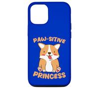 Paw-sitive Princess Cute Corgi Dog Lover Case for iPhone 12/12 Pro