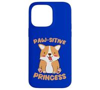 Paw-sitive Princess Cute Corgi Dog Lover Case for iPhone 14 Pro Max