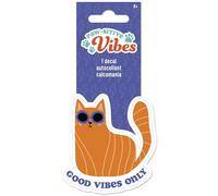 Paw-sitive Vibes - Good Vibes Only White Vinyl Die-Cut Decal - 4 Color