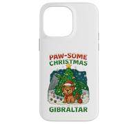 Paw-some Christmas in Gibraltar Case for iPhone 14 Pro Max