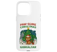 Paw-some Christmas in Gibraltar Case for iPhone 15 Pro Max