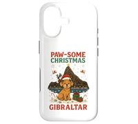 Paw-some Christmas in Gibraltar Case for iPhone 17