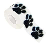 Paw Stickers,Cat Paw Stickers 500 Labels - Envelope Stickers, Self-Adhesive Paw Prints, Colorful Envelope Seal for Classroom