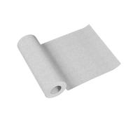 PAW - Tablerunner made of airlaid (40 cm x 24 m) I Tabledecoration for communion, confirmation, wedding, birthday, garden party, baptism I Tabletape - nature, gray I Color: linen structure gray