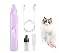 Paw Trimmer for Dogs - Quiet Paw Trimmer for Dogs Paw Trim | Dog Paw Trimmer with Double Paw Blades for Dogs of Silence