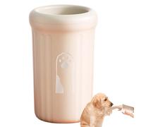 Paw Washer - Cleaning Cup for Muddy Feet | Portable Soft Bristle & Detachable Paw Washer for Small/Medium/Large Breeds Daily Grooming, Post-Walk Cleaning